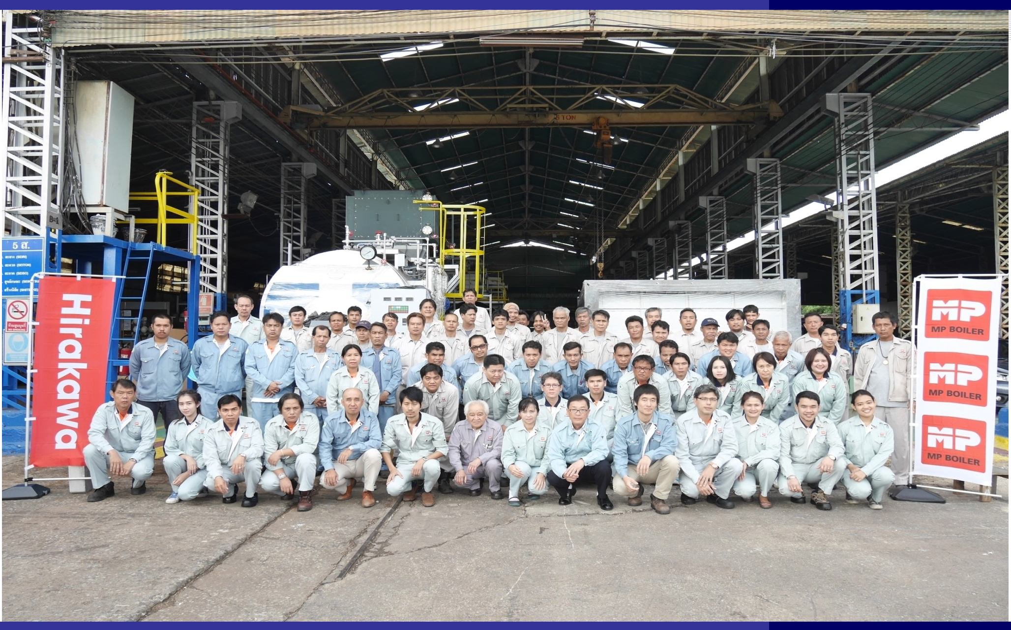 ผู้เชี่ยวชาญด้านเครื่องกำเนิดไอน้ำและบอยเลอร์ เทคโนโลยีจากญี่ปุ่น